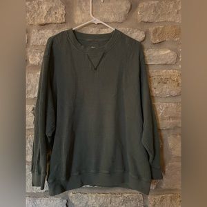 Aerie Waffle Knit Sweatshirt